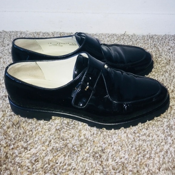 Bally Black Pattern Mocassine shoes - Picture 2 of 8